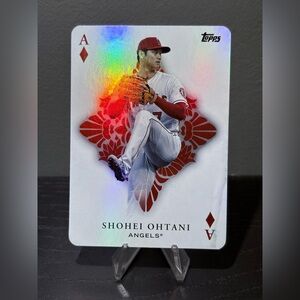 Shohei Ohtani 2023 Topps Series 1 All-Aces AA-11 (Bubble Lower Front Right)